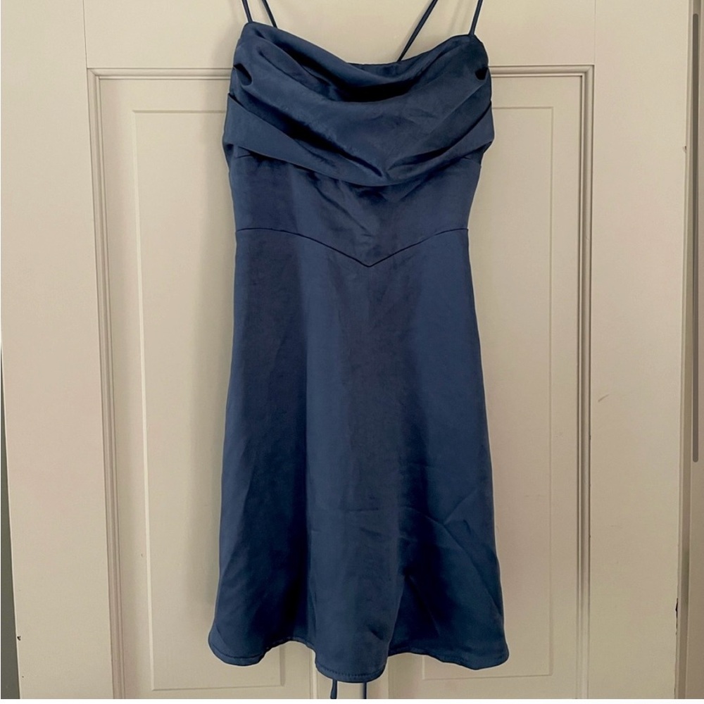 Hello Molly Blue Mini Dress